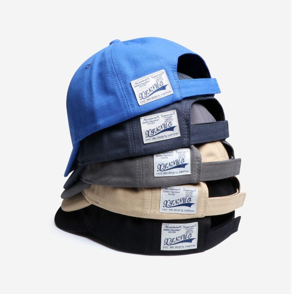 Козырек бейсболка с короткими полями, регулируемая кепка с низким профилем, винтажная кепка для папы в стиле дальнобойщика, мужская