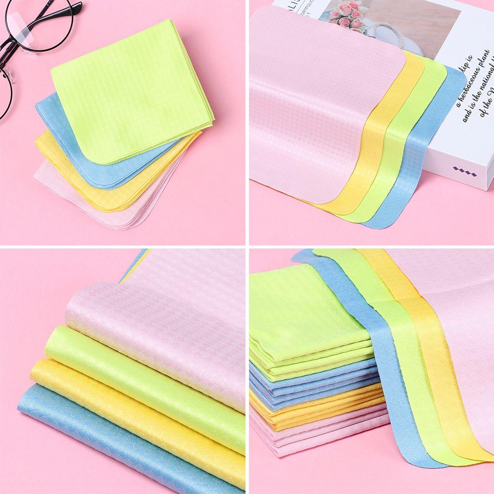 For iPhone iPad Screens Cleaning Cloths Chamois Glasses Cleaner Microfibre Fiber Eyeglasses Wipes