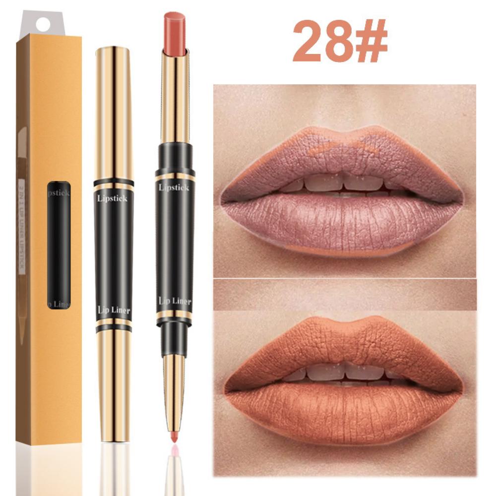 MKKRONTA Double-ended Waterproof Non-removal Lip Liner