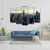Five Piece Picture Canvas Print New York City Architecture