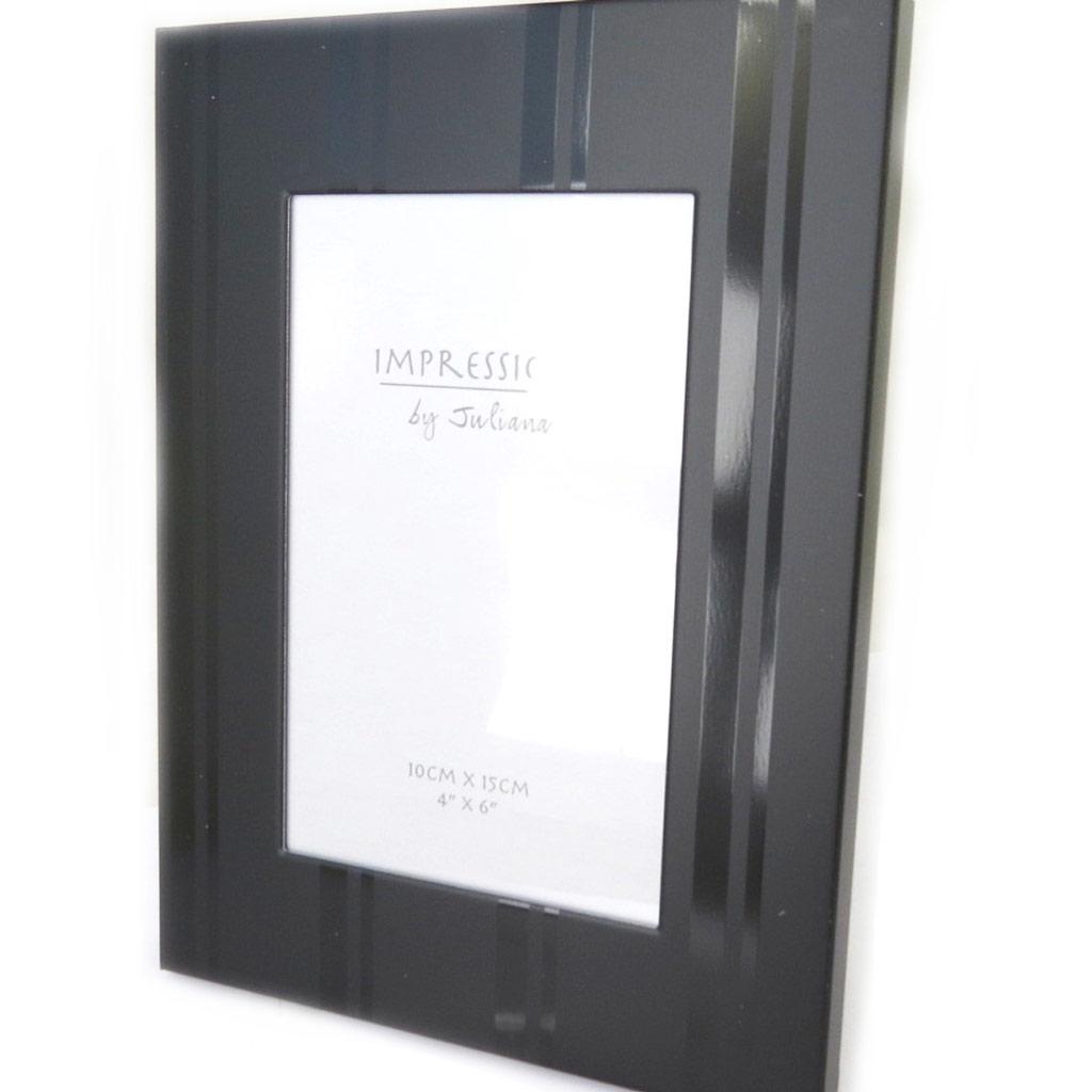 Les Trésors De Lily [M7737] - Фоторамка «Дизайн» из алюминия черного цвета (10x15 см)