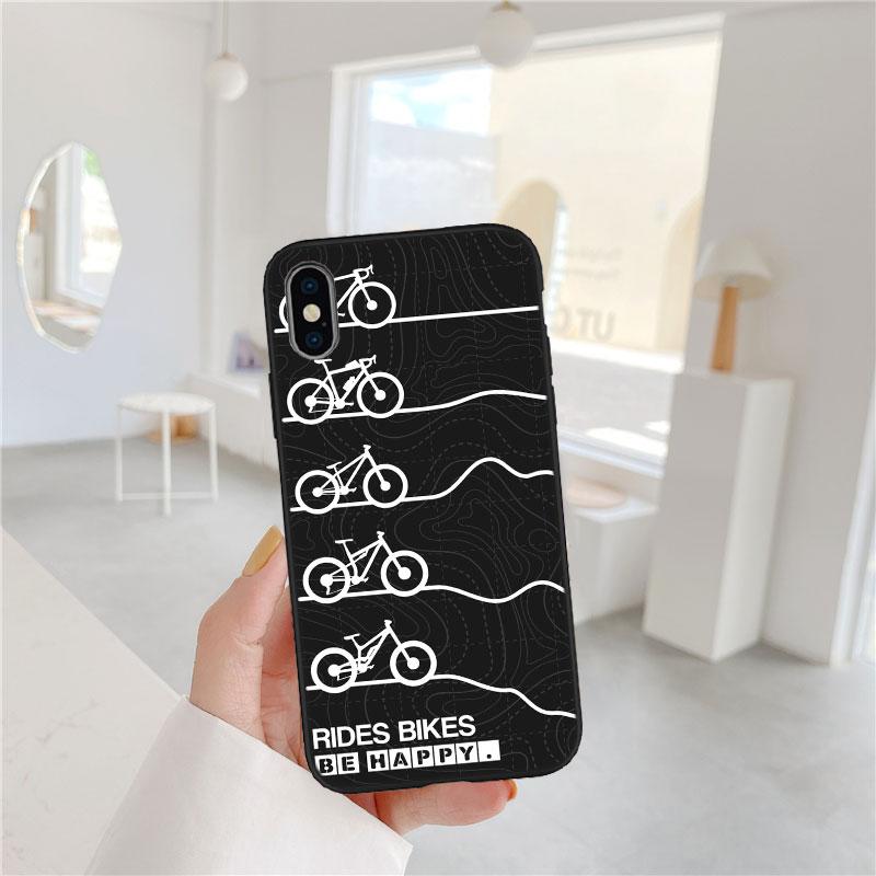 LO28 Cycling Bicycle Soft Shell Phone Case for Xiaomi Xiaomi Poco M4 M5 M6 M7 X3 X6 X7 F8 Ultra Pro GT NFC