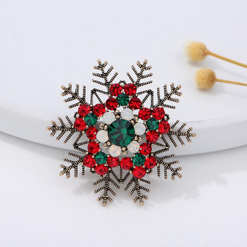 1PC Snowman Christmas Brooch Pin Collar Pin Lapel Pin Fashion Jewelry Christmas Gift