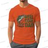 Reel Cool Dad Graphic T Shirts For Unisex Trendy Dad Design Summer Clothes Fishing Life Funny Shirts Unisex Fishing Lovers Tiedye Top