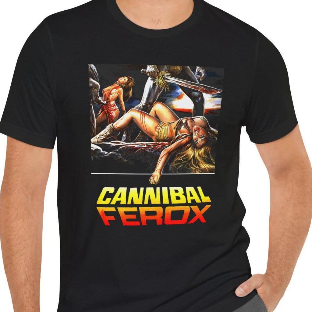 Футболка Cannibal Ferox с коротким рукавом Кинофутболка