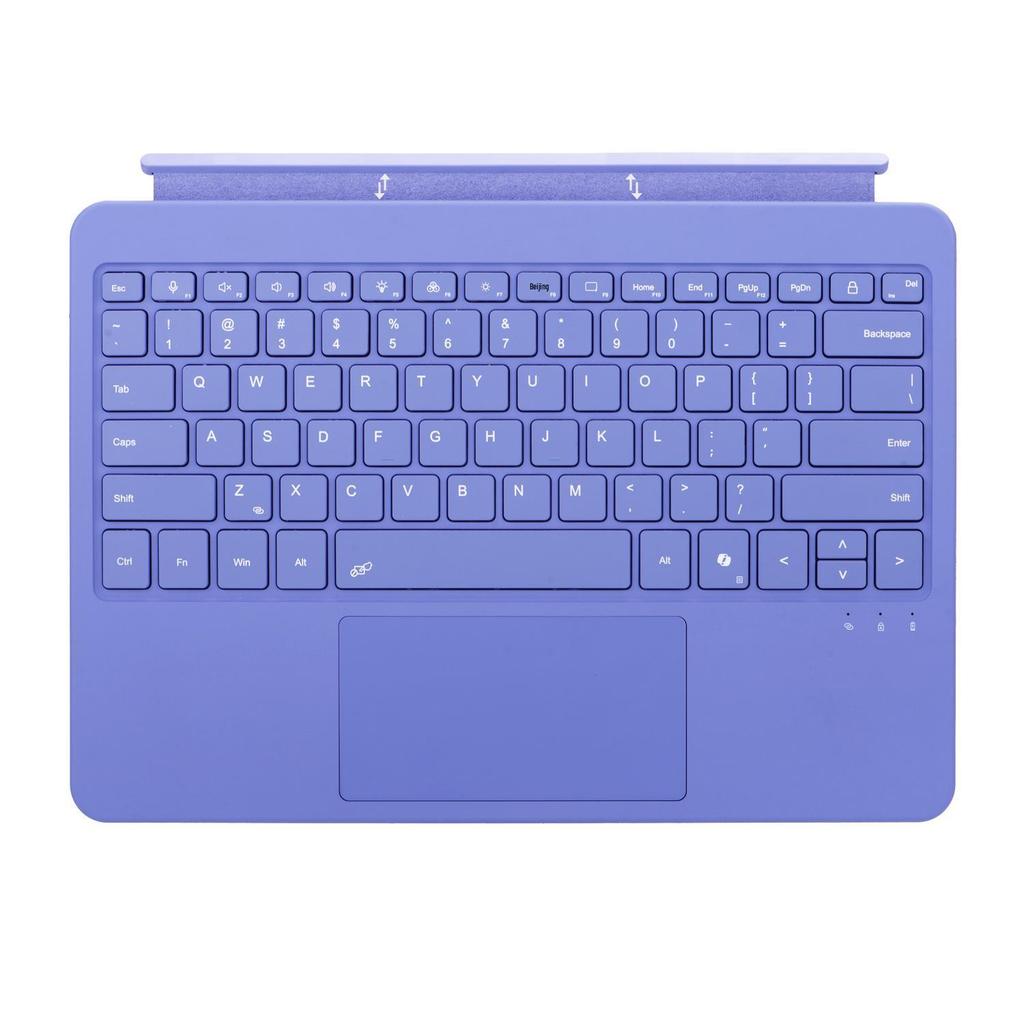 Цветная Bluetooth-клавиатура с подсветкой для Surface Pro 12 с защитным чехлом