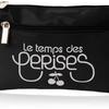 Pochette - LE TEMPS DES CERISES - Rumba 17 LTC1474S - Toile enduite vernie - Noir - Mixte