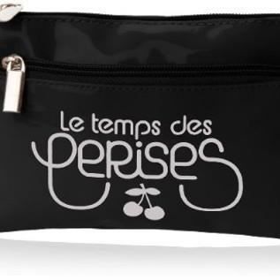 Pochette - LE TEMPS DES CERISES - Rumba 17 LTC1474S - Toile enduite vernie - Noir - Mixte
