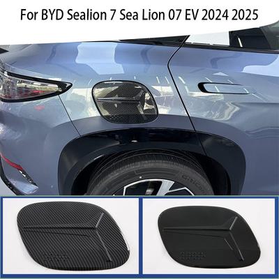 Декоративная наклейка на крышку топливного бака и порт зарядки для BYD Sealion 7 Sea Lion 07 EV 2024 2025