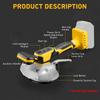 Tile Tiling Machine 8 Speed Adjustable Tile Vibration Leveling Machine Floor Vibrator Leveling Tool for Dewalt/Makita Battery
