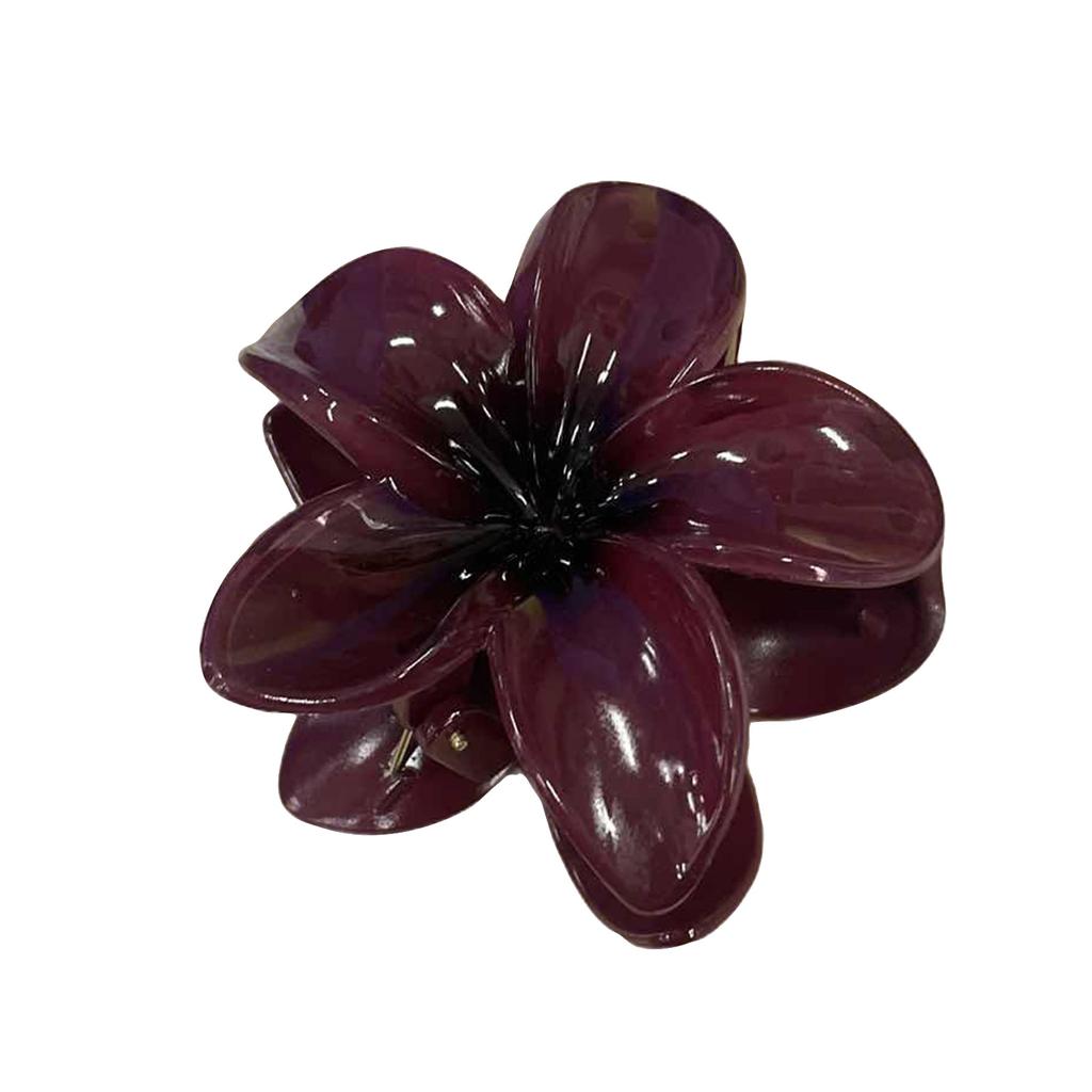 Заколка с цветком в стиле ретро, заколка для волос с цветком, женская заколка на половину затылка