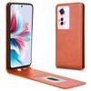 For Oppo Reno11 F 5G/F25 Pro 5G Case with Card Slot Magnetic Vertical Flip Leather Phone Cover