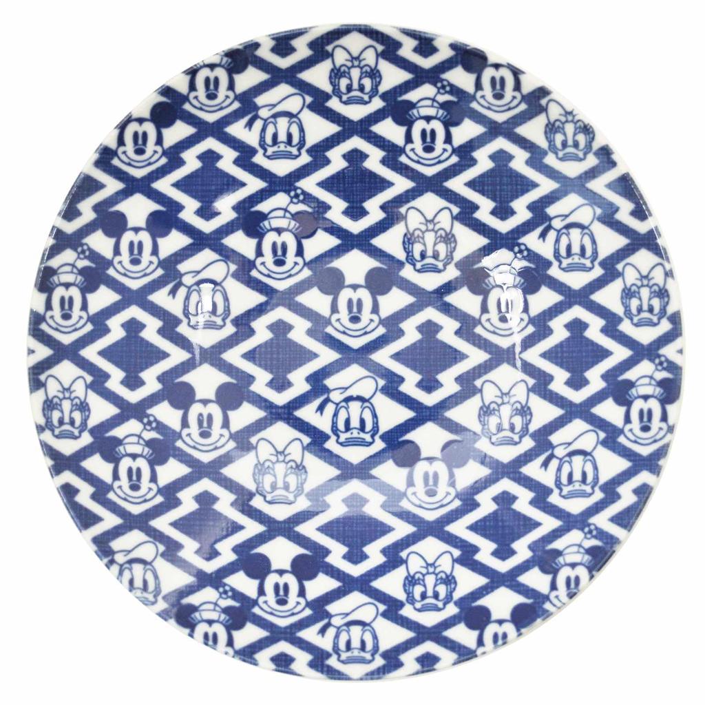Дисней Микки Маус Друзья Набор Посуды Карри Паста 1 5 13см Безопасно для Посудомоечной Машины и Микроволновой Печи Японский Стиль Сделано в & 6 Предметов (Тарелки, Тарелки, Тарелка,