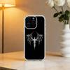 Чехол C-Cool Dark Gothic Cross Mark для iPhone 17 16 15 14 13 12 11 Mini Pro Max Plus Прозрачный