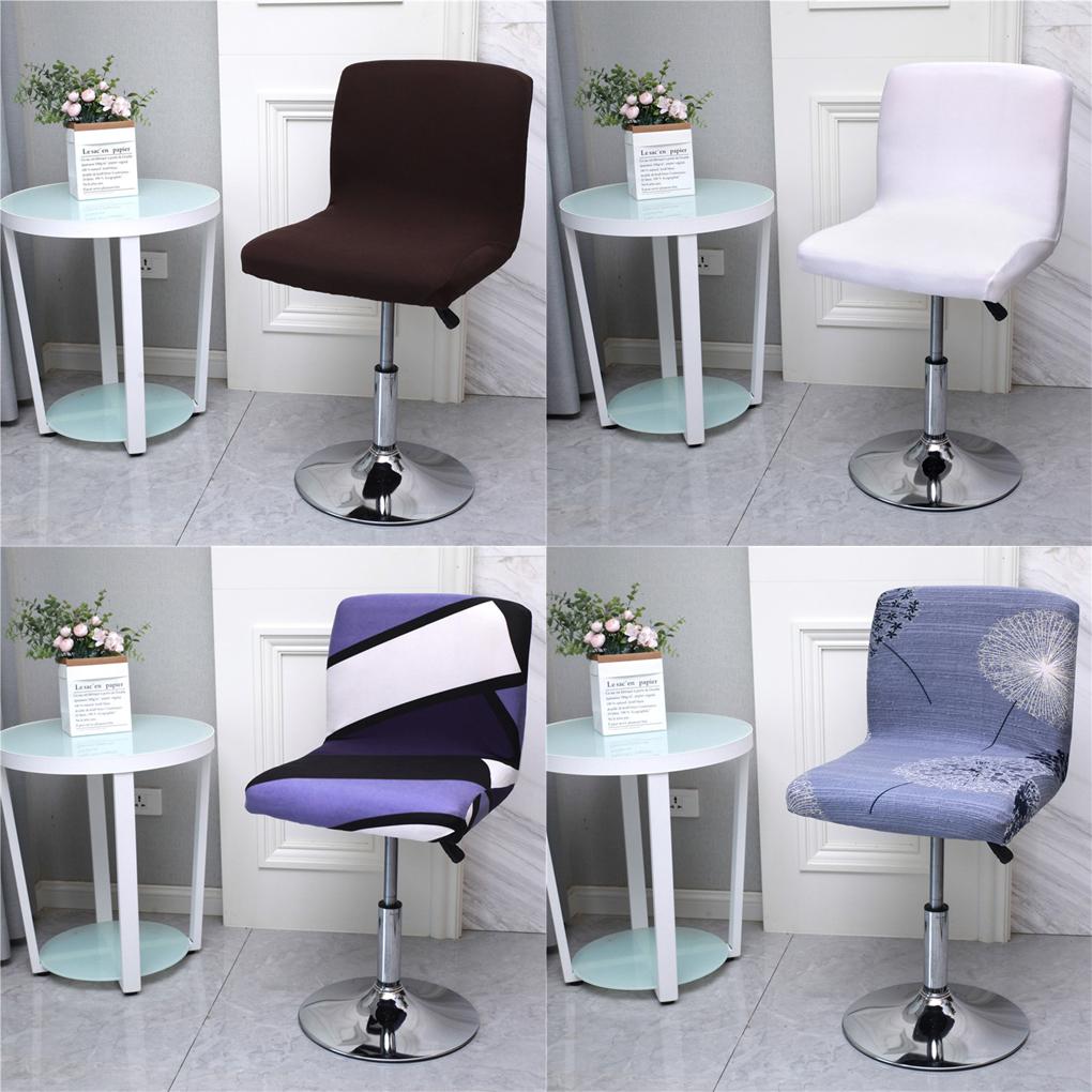 Chair Cover Elastic Business Bar Cafe Restaurant Living Room Bedroom Kitchen Stool Seat Stretchable Decoration Slipcover