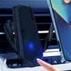 Smart Sensor Car Phone Wireless Charger 15W Fast Charging Auto-Clamping Car Phone Holder For Phone And All Enable
