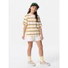 Uniqlo Kids Airism CoTTon STripe Crewneck T