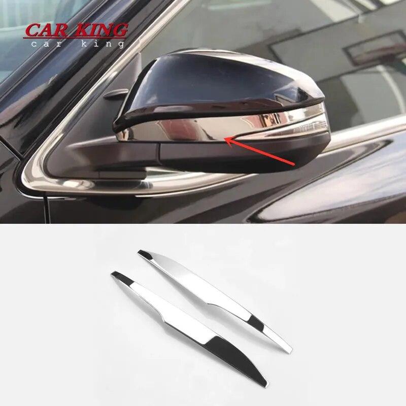 Car Sticker Rear View Rearview Side Mirror Cover Eyebrow Trim Frame 2pcs For Toyota Noah Voxy 80 Series 2014 2015 2016 2017 2018