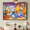 5D Diy Diamond Painting Winnie and His Friends Full Drill Rhinestones Mosaic Embroidery Handmade Products Home Decor Gift