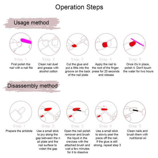 1 комплект, набор для дизайна ногтей «сделай сам», с клеем, носимые накладные ногти, короткие накладные ногти, гель с узором розы, накладные ногти, маникюрные аксессуары