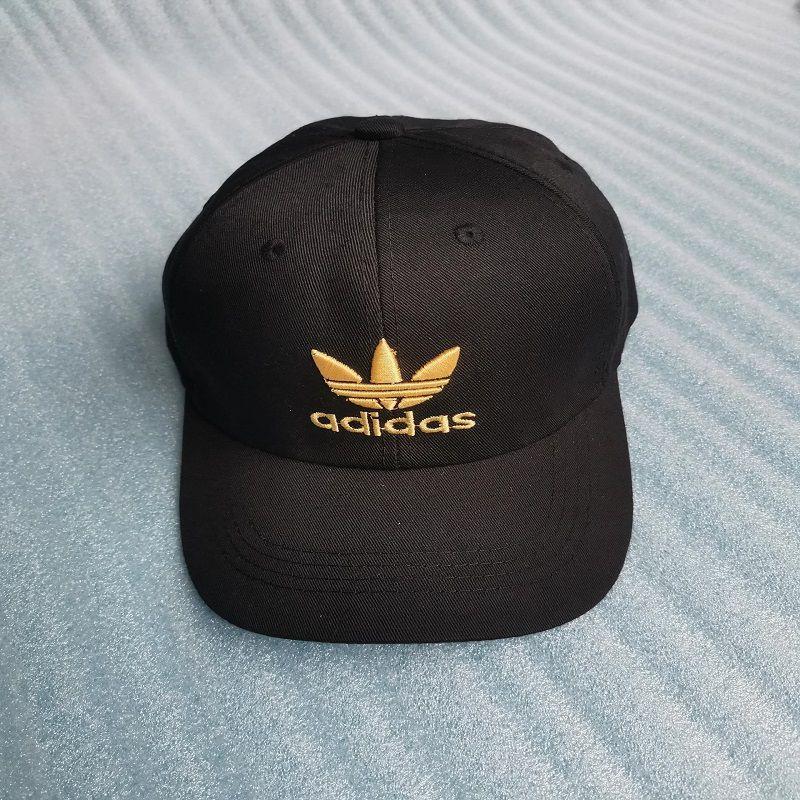 Adidas Fashion Street Adidas  Baseball Cap Men And Women Bend Eaves Adjustable
