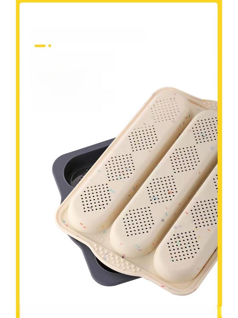 Силиконовая форма для выпечки багета: Трехсекционная ромбовидная форма для выпечки тортов своими руками.