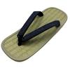 Shigi Geta Made In Candy Igusa Denim L [Edoten] Sandals, Japan, Sole, (Black Lining),
