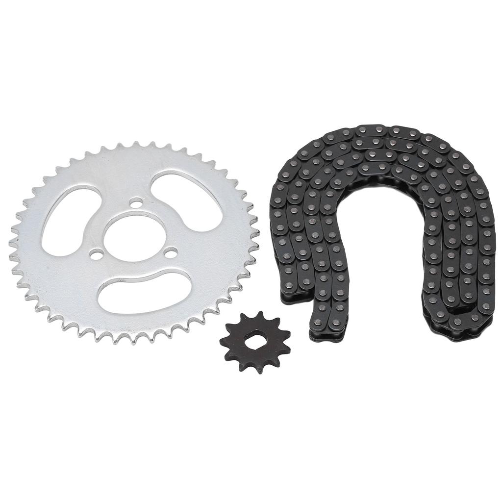 T8F Front and Rear Sprocket Chain Replacement High Power T8F Gear Chain Set for Modified Karts ATVs