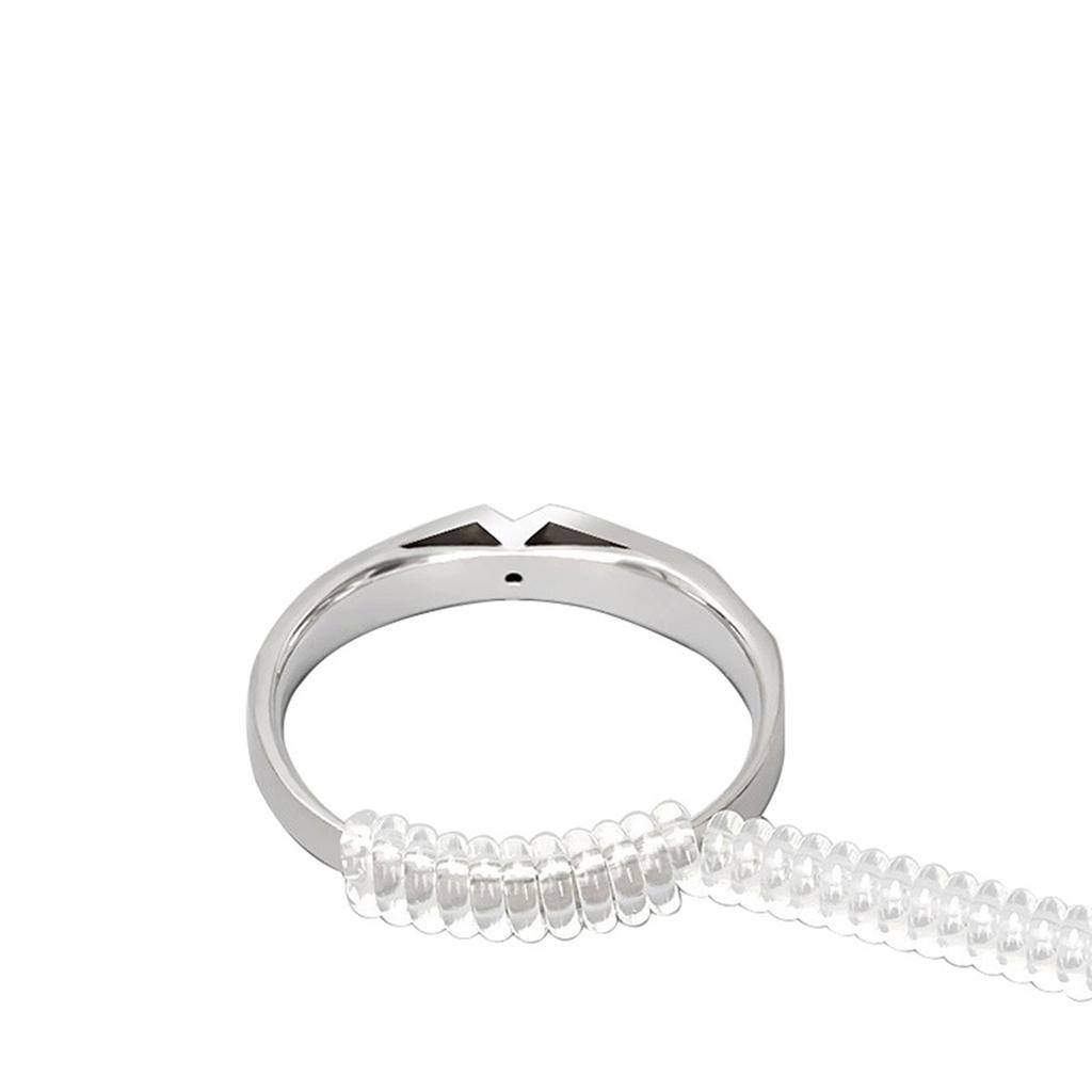 4 шт. регулятор размера кольца для свободных колец невидимый силиконовый регулятор размера кольца