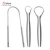 Stainless Steel Tongue Scraper & Cleaner Set for Fresh Breath and Oral Care