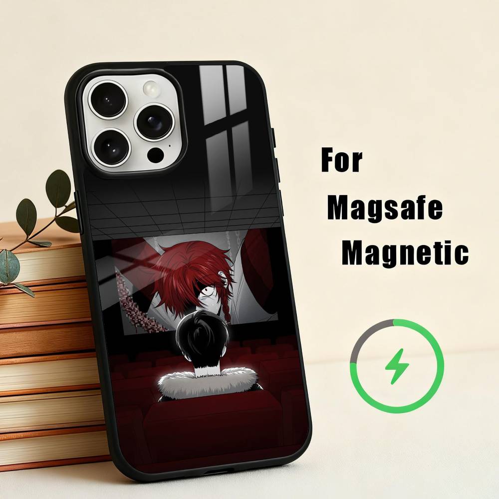 Чехол для телефона Z-Zeno R-Remake Game для iPhone 17, 16, 15, 14, 13, 12, 11 Plus, Pro Max Магнитный Для Magsafe Беспроводной Зарядки