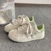 Campus Retro Thick Baseplate Shoes Women's Trendy New Little White Shoes Niche Versatile Casual Shoes