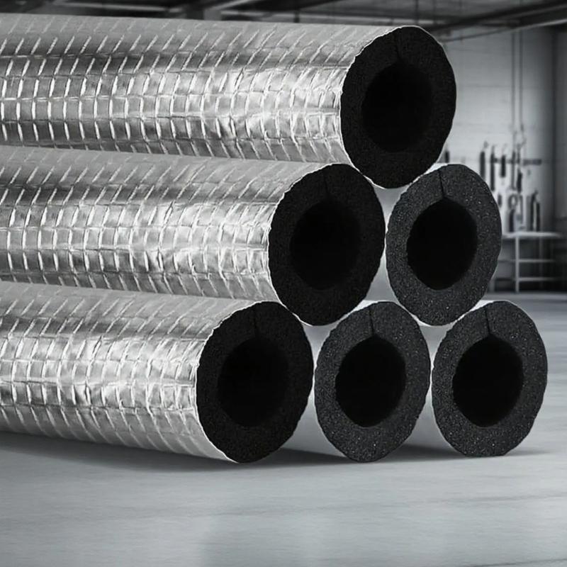 10Pcs Pipe Insulation Foam Tube Thickened Insulation Sleeves Freeze Protection Cover for Winter Pipe Freeze Prevention