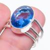 Swiss Blue Topaz Gemstone 925 Sterling Silver Jewelry Ring Size 6.5
