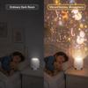 Flexible Neck Projector Lamp Dynamic Rotating Night Light Dreamy Ocean Projector  Halloween