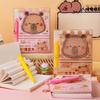 Capybara Memo Pad Лабиринт Дневник Книга Милый Блокнот Студенты Канцелярские Товары