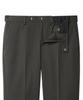 MUSINSA STANDARD Heavyweight Fleece-Lined Wide Hidden Elastic Waist Slacks [Van Dyke Brown]