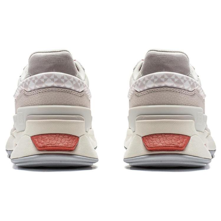 Li Ning 001 Original Aspiration V2 CNY Нескользящие Износостойкие Повседневные Кроссовки Женские Серые AGCU062-1