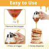 Honey Dispenser Syrup Dispenser Beautiful Honeycomb Jar Juice Dispenser for Cafe Restaurant Odor-Free Easy To Use Prevent Dripping Kitchen Tools