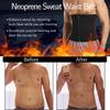 Men Waist Trainer Corset Neoprene Sauna Sweat Trimmer Belt for Weight Loss Slimming Body Shaper Tummy Fitness Belt Fat Burner