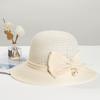 Breathable Big Brim Knit Sun Hats Big Brim Sun Hats Foldable Sunscreen Cap  Summer