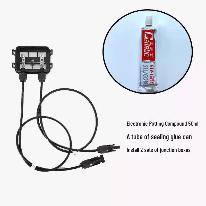 Bifacial Solar Panel Junction Box 1000V/30A for Photovoltaic Array