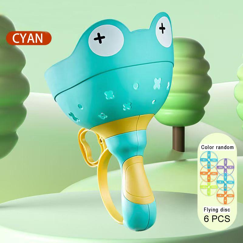 Игрушка летающая тарелка на шнурке, пусковое устройство, детские летающие игрушки, бросать, ловить, спорт на открытом воздухе, пропеллер, детская садовая игра, подарок для мальчика