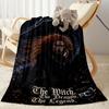 Gothic Style Blanket Comfortable Suitable for Livingroom Office Bed All-Season Use Stylish Decor Birthday Christmas Gift Blanket