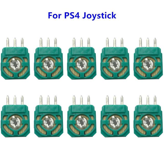 10 шт. сменный триммер, датчик потенциометра для PS4 Xbox One, триммерные резисторы, запасные части для аналогового джойстика