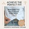 Magnetic Waistband Cincher Adjustable T-Shirt Hem Clip  Perfect Fit  Metal Snap Button  White/Gold/Black Available
