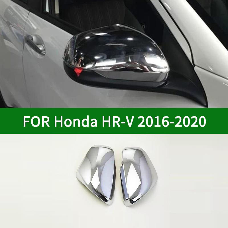 Для Honda HR-V HRV 2016- автомобиля Накладка на зеркало заднего вида, аксессуары Honda VEZEL хромированное серебро Накладки на боковые зеркала 2018