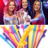 20Pcs Funny Drinking Straws Food Grade BPA Free Unique Shape Smooth Edge Novelty Party Straws Bar