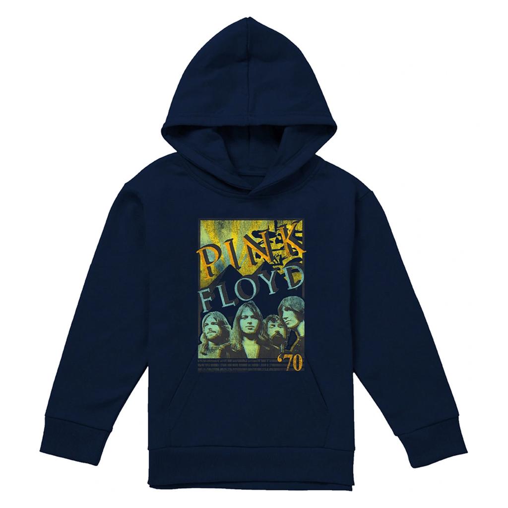Pink Floyd Childrens/Kids World Tour 1970 Pull Over Hoodie