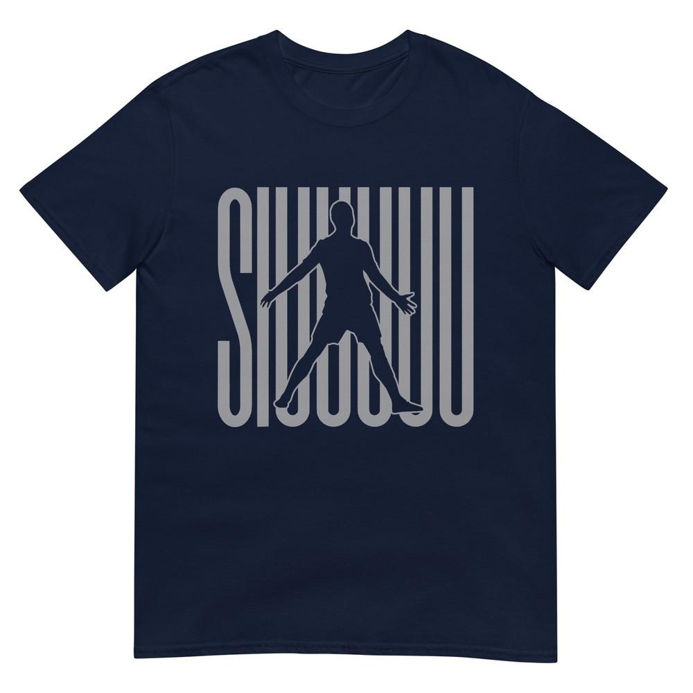 Funny Soccer Football Boys Unisex Unisex Soccer Player Siuuu TShirt
